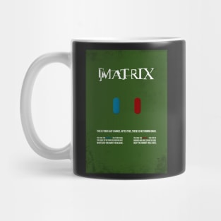 Matrix - Minimal Movie Film Poster Alternative Mug